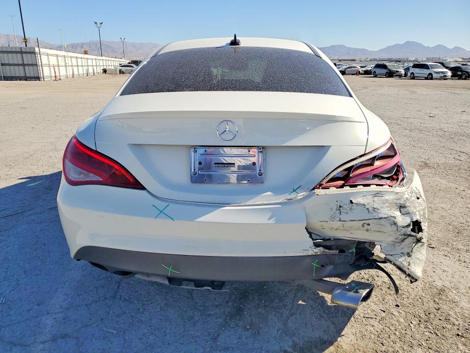 2016 Mercedes-benz VIN WDDSJ4GB8GN307150 COPART salvage auction — REAR END, Nv - Salvage Title, sold $2,000 on 2026-08-04 (photo 6)