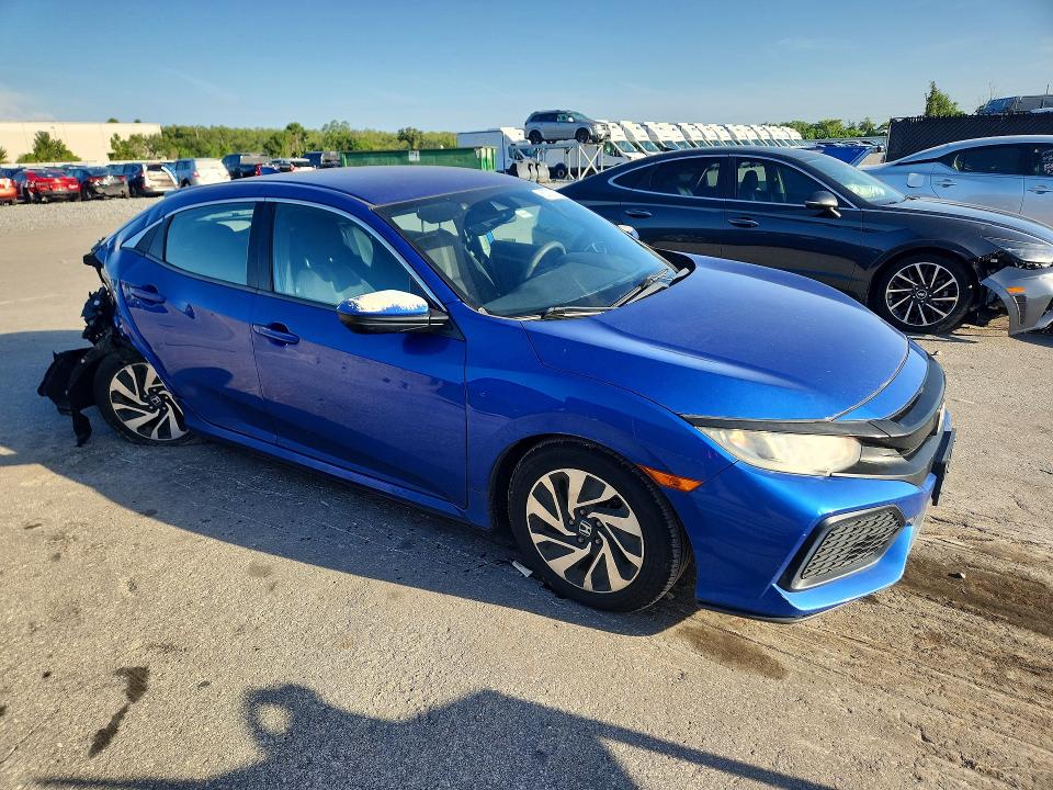 2018 Honda Civic VIN SHHFK7H34JU230993 COPART salvage auction — UNDERCARRIAGE, Fl - Certificate Of Destruction, sold $1,200 on 2026-07-23 (photo 4)