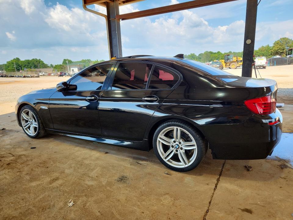 2013 BMW 5er VIN WBAFR7C56DC821590 COPART salvage auction — FRONT END, AL - CERTIFICATE OF TITLE, sold $3,750 on 2026-07-22 (photo 2)