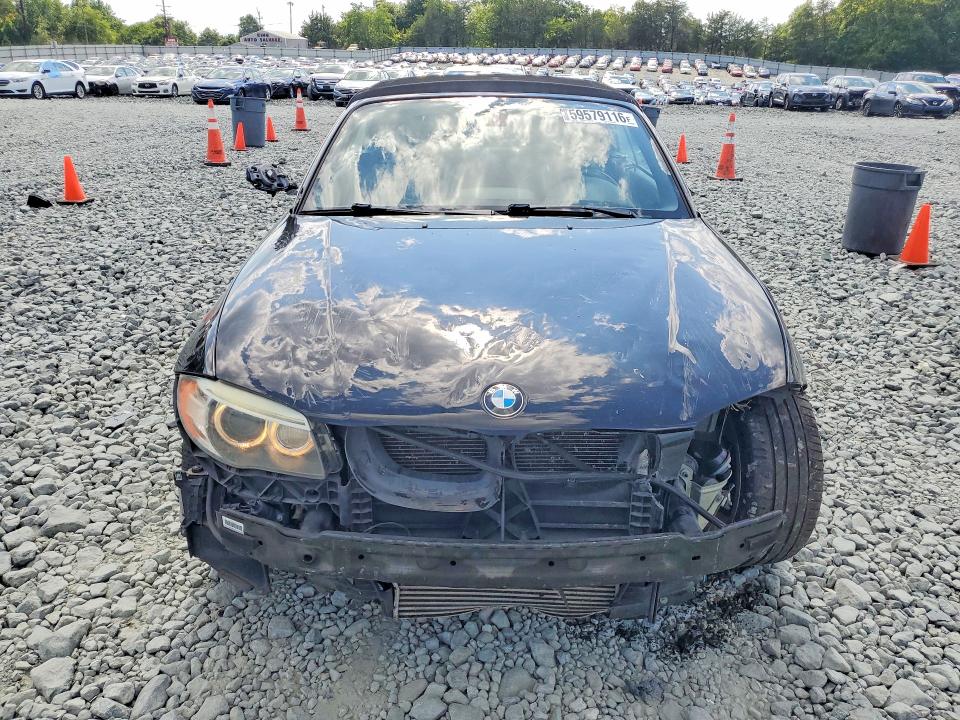 2013 BMW 1er VIN WBAUN7C51DVM27390 COPART salvage auction — FRONT END, Nc - Salvage Certificate Of Title, sold $150 on 2026-07-29 (photo 5)