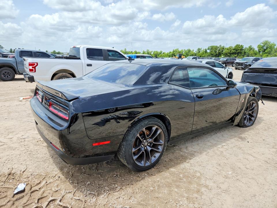 2022 Dodge Challenger VIN 2C3CDZFJ8NH108699 COPART salvage auction — FRONT END, TX - SALVAGE VEHICLE TITLE, sold $12,000 on 2026-07-28 (photo 3)