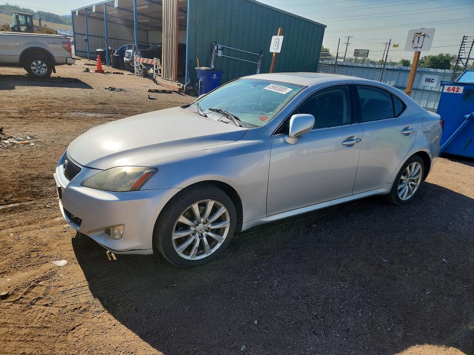 2007 Lexus Is 250 VIN JTHCK262872012471 COPART salvage auction — FRONT END, Co - Dis/Dlr/Exp Only Clean Title, sold $725 on 2026-07-08 (photo 1)