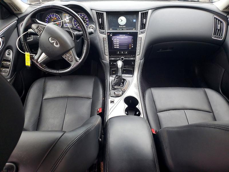 2014 Infiniti Q50 VIN JN1BV7AR8EM701114 COPART salvage auction — REAR END, Pa - Certificate Of Salvage, sold $1,350 on 2026-07-31 (photo 8)