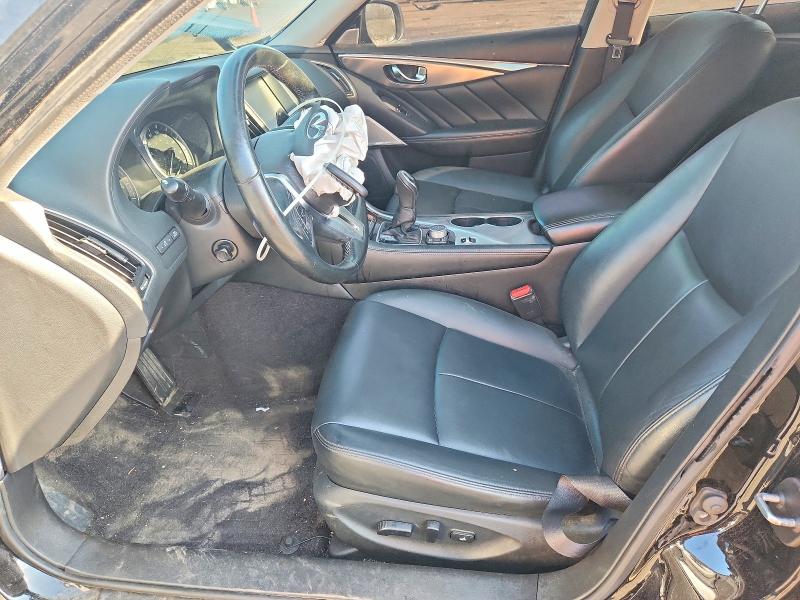 2019 Infiniti Q50 VIN JN1EV7AR0KM555431 COPART salvage auction — FRONT END, MD - CERT OF SALVAGE > 75% DAMAGE, sold $1,450 on 2026-07-21 (photo 7)