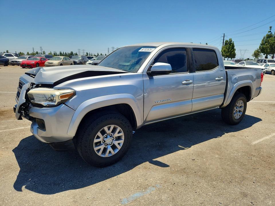 2017 Toyota Tacoma VIN 5TFAX5GN7HX093424 COPART salvage auction — FRONT END, Ca - Salvage Certificate, sold $4,100 on 2026-07-28 (photo 1)