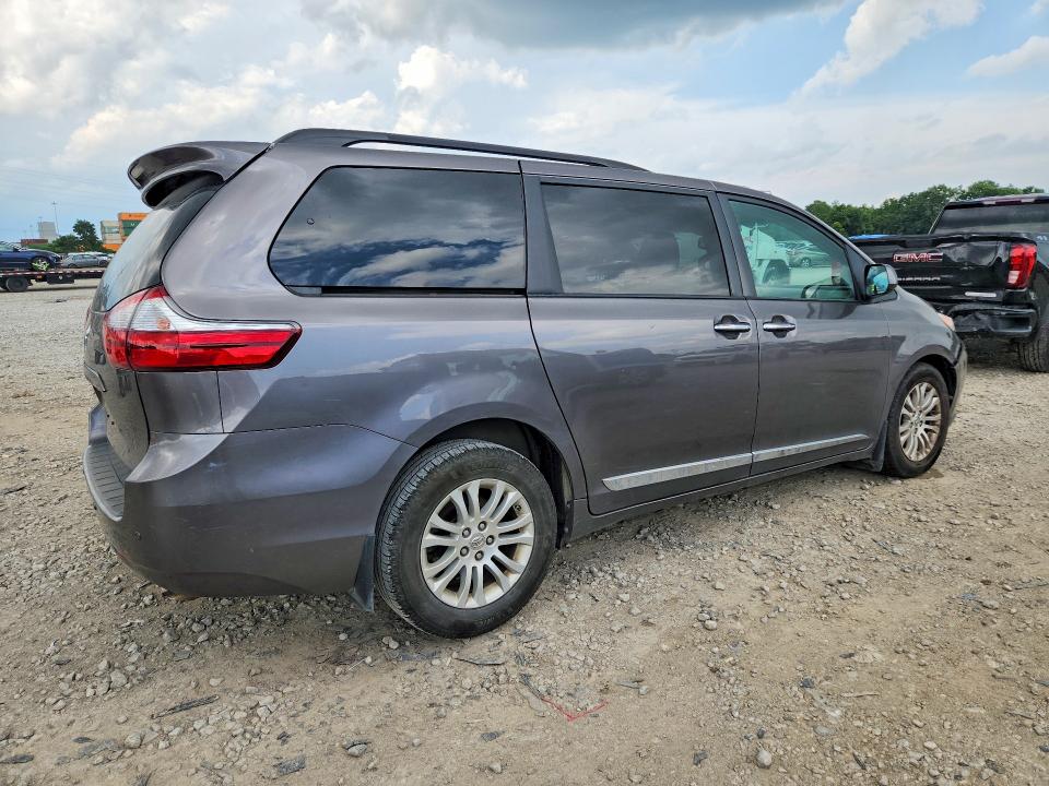 2016 Toyota Sienna VIN 5TDYK3DC7GS735505 COPART salvage auction — FRONT END, OH - CERT OF TITLE-SALVAGE, sold $800 on 2026-07-21 (photo 3)