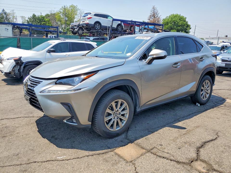 2019 Lexus Nx VIN JTJBARBZ1K2197528 COPART salvage auction — HAIL, Co - Certificate Of Title, sold $11,500 on 2026-07-07 (photo 1)