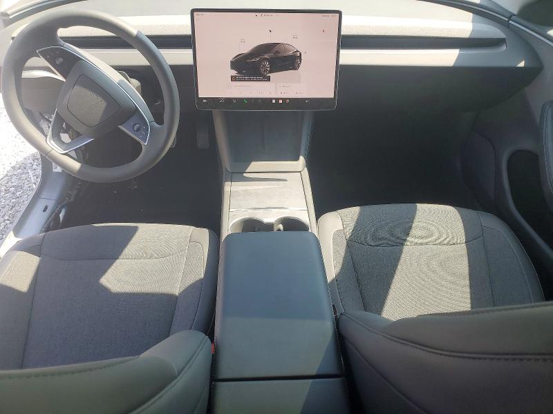 2026 Tesla Model 3 VIN 5YJ3E1EA5TF170267 COPART salvage auction — SIDE, Nc - Salvage Certificate Of Title, sold $6,500 on 2026-07-23 (photo 8)