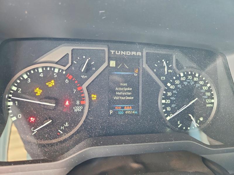 2024 Toyota Tundra VIN 5TFLA5DB7RX166717 COPART salvage auction — FRONT END, Az - Cert Of Title - Salvage, sold $300 on 2026-07-21 (photo 9)