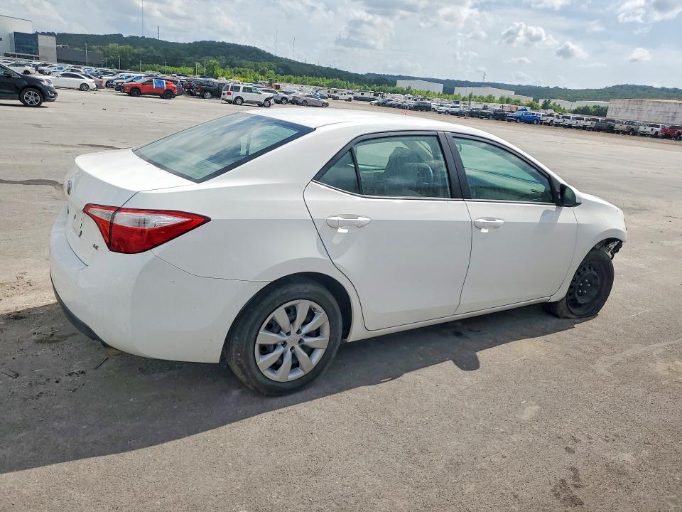 2015 Toyota Corolla VIN 5YFBURHE3FP246153 COPART salvage auction — FRONT END, Ok - Certificate Of Title, sold $3,050 on 2026-07-31 (photo 3)