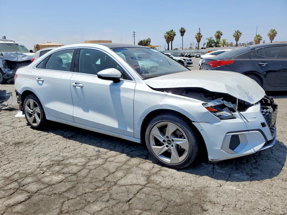2024 Audi A3 VIN WAUAUDGY3RA079454 COPART salvage auction — FRONT END, Az - Cert Of Title - Salvage, sold $6,400 on 2026-07-09 (photo 4)