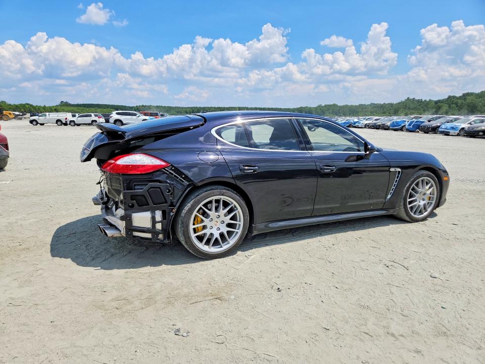 2010 Porsche Panamera VIN WP0AC2A77AL090105 COPART salvage auction — REAR END, TX - CERTIFICATE OF TITLE (P), sold $14,600 on 2026-07-27 (photo 3)