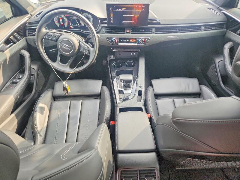 2022 Audi A4 VIN WAUEAAF4XNN007418 COPART salvage auction — FRONT END, VA - CERT OF TITLE - SALVAGE, sold $13,700 on 2026-09-09 (photo 8)