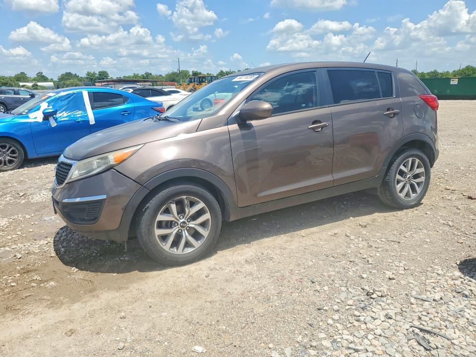 2015 Kia Sportage VIN KNDPB3AC6F7726769 COPART salvage auction — FRONT END, Tx - Salvage Vehicle Title, sold $1,450 on 2026-07-30 (photo 1)