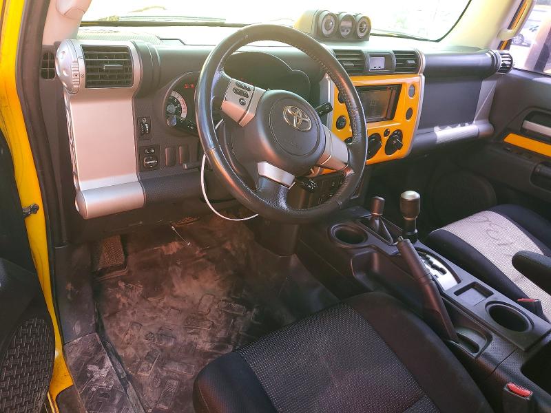 2007 Toyota Fj cruiser VIN JTEBU11F370019556 COPART salvage auction — MINOR DENT/SCRATCHES, OH - CERTIFICATE OF TITLE (P), sold $3,100 on 2026-07-22 (photo 8)