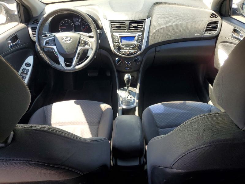 2012 Hyundai Accent VIN KMHCU5AE1CU004589 COPART salvage auction — SIDE, Ca - Dis/Dlr/Exp Only Clean Title, sold $250 on 2026-07-22 (photo 8)