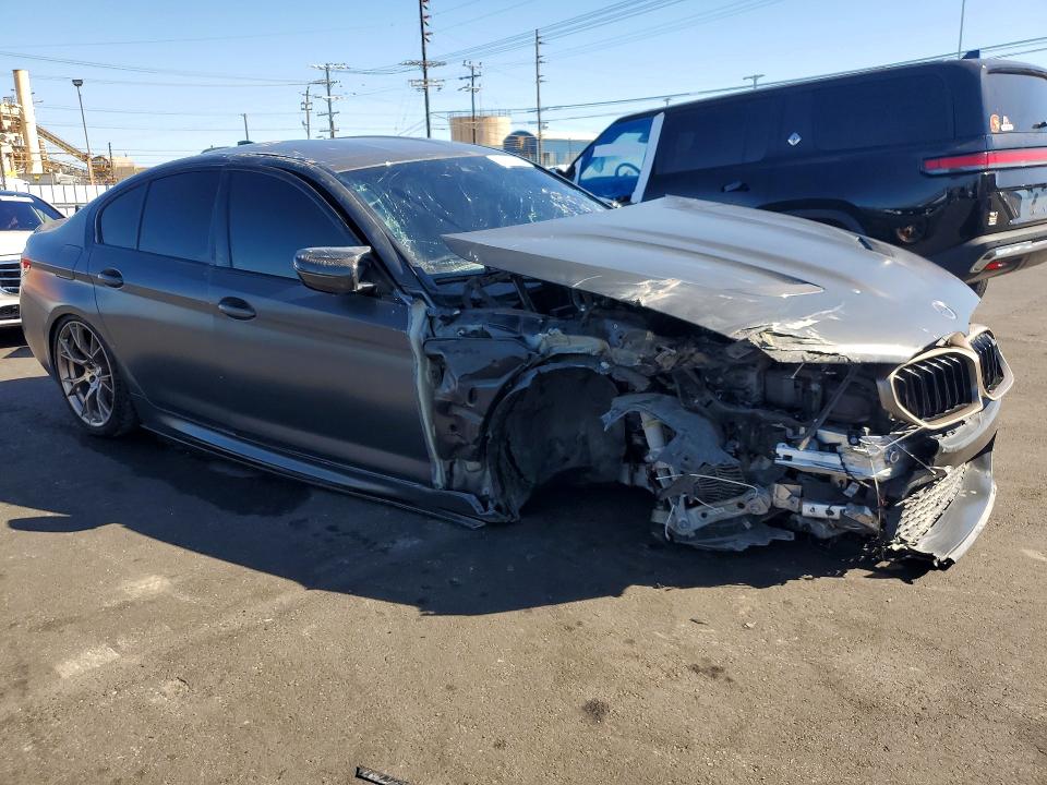 2022 BMW M5 VIN WBS73CH06NCJ05135 COPART salvage auction — FRONT END, Ca - Salvage Certificate, sold $35,750 on 2026-07-22 (photo 4)