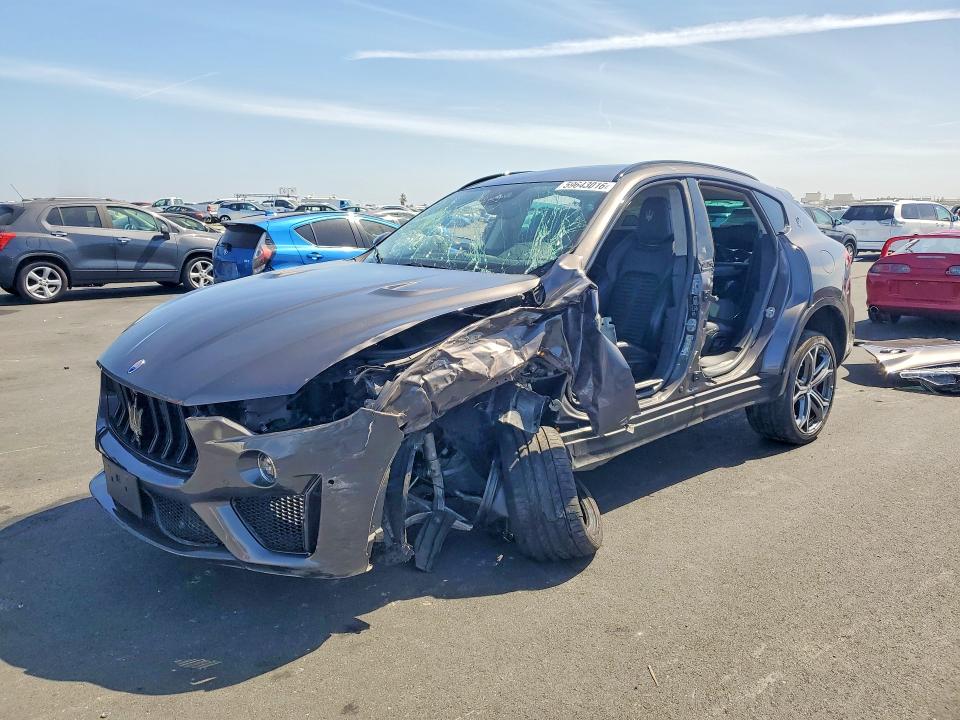 2019 Maserati Levante VIN ZN661ZUA5KX323158 COPART salvage auction — FRONT END, CA - SALVAGE CERTIFICATE, sold $3,850 on 2026-07-20 (photo 1)