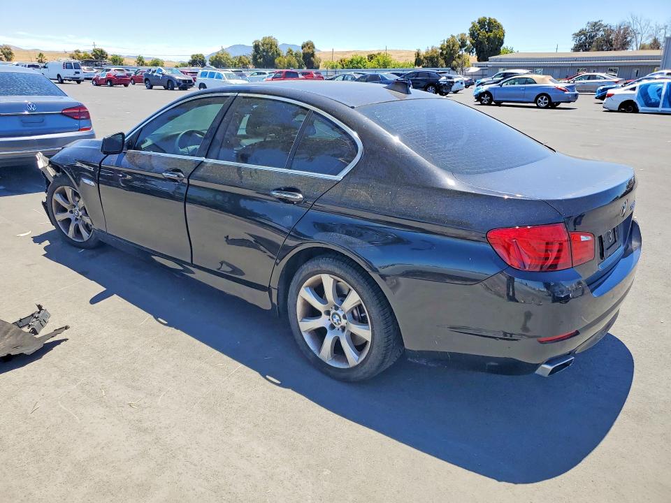 2012 BMW 5 series VIN WBAFR9C50CDV58503 COPART salvage auction — FRONT END, Ca - Salvage Certificate, sold $2,050 on 2026-08-03 (photo 2)