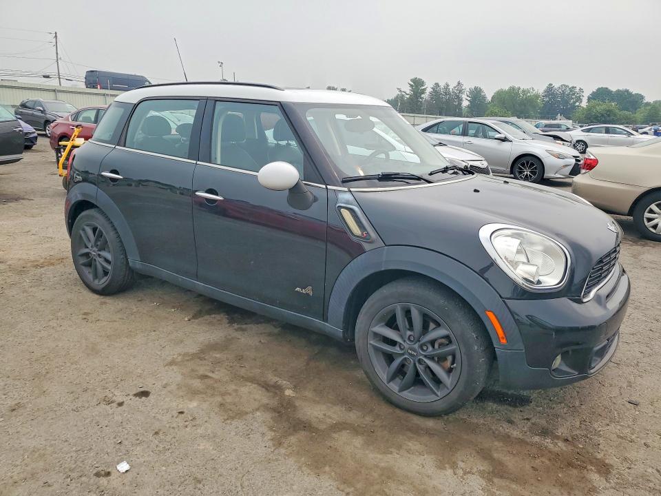 2012 Mini Cooper VIN WMWZC5C55CWL62763 COPART salvage auction — SIDE, Pa - Certificate Of Salvage, sold $1,450 on 2026-08-07 (photo 4)