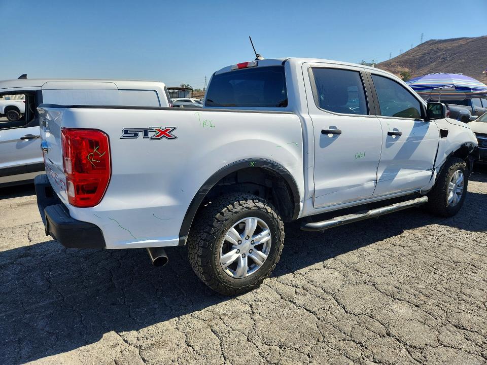 2020 Ford Ranger VIN 1FTER4EH1LLA88786 COPART salvage auction — FRONT END, CA - SALVAGE CERTIFICATE, sold $7,500 on 2026-08-24 (photo 3)