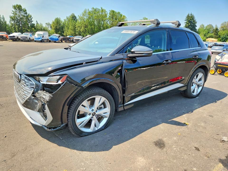 2023 Audi Q4 e-tron VIN WA1M2BFZ0PP035727 — COPART salvage auction photo