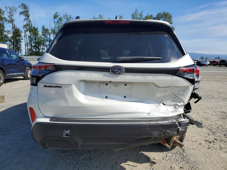 2025 Subaru Forester VIN JF2SLDBC2SH618568 COPART salvage auction — FRONT END, WA - BILL OF SALE, sold $200 on 2026-07-27 (photo 6)