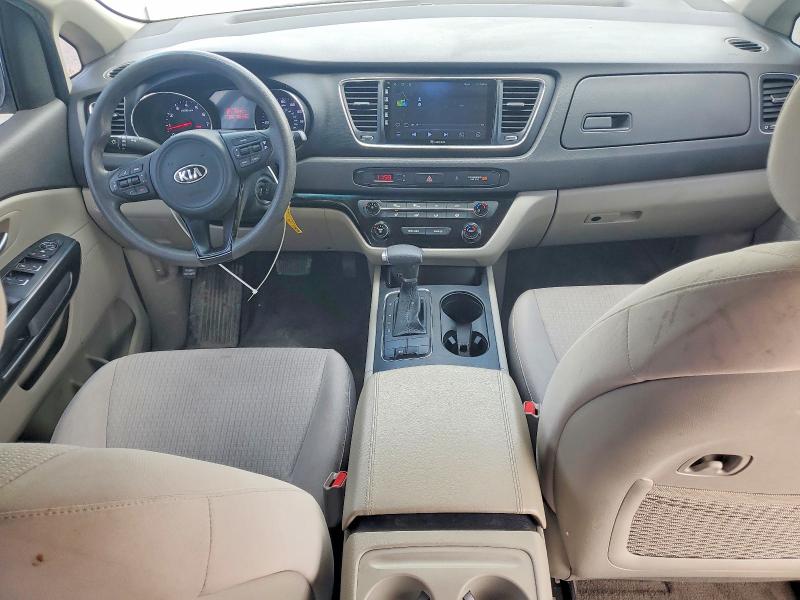 2017 Kia SEDONA VIN KNDMA5C18H6261174 COPART salvage auction — FRONT END, Oh - Certificate Of Title (P), sold $3,800 on 2026-07-21 (photo 8)