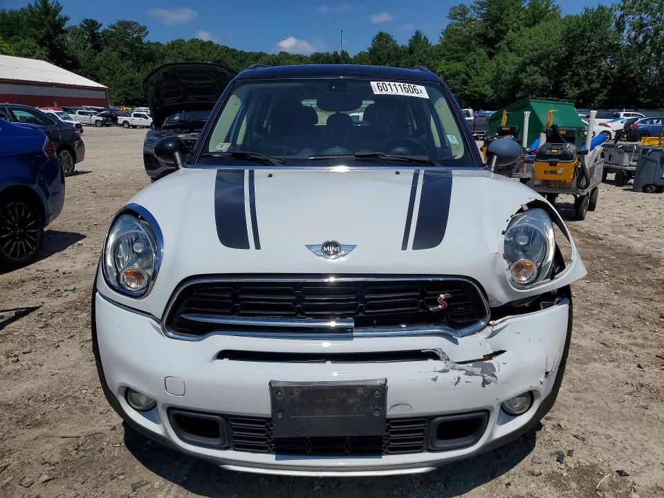 2016 Mini Cooper VIN WMWZC5C59GWU21383 COPART salvage auction — FRONT END, Ma - Cert Of Title-Reconstrctd Coll, sold $1,150 on 2026-07-27 (photo 5)