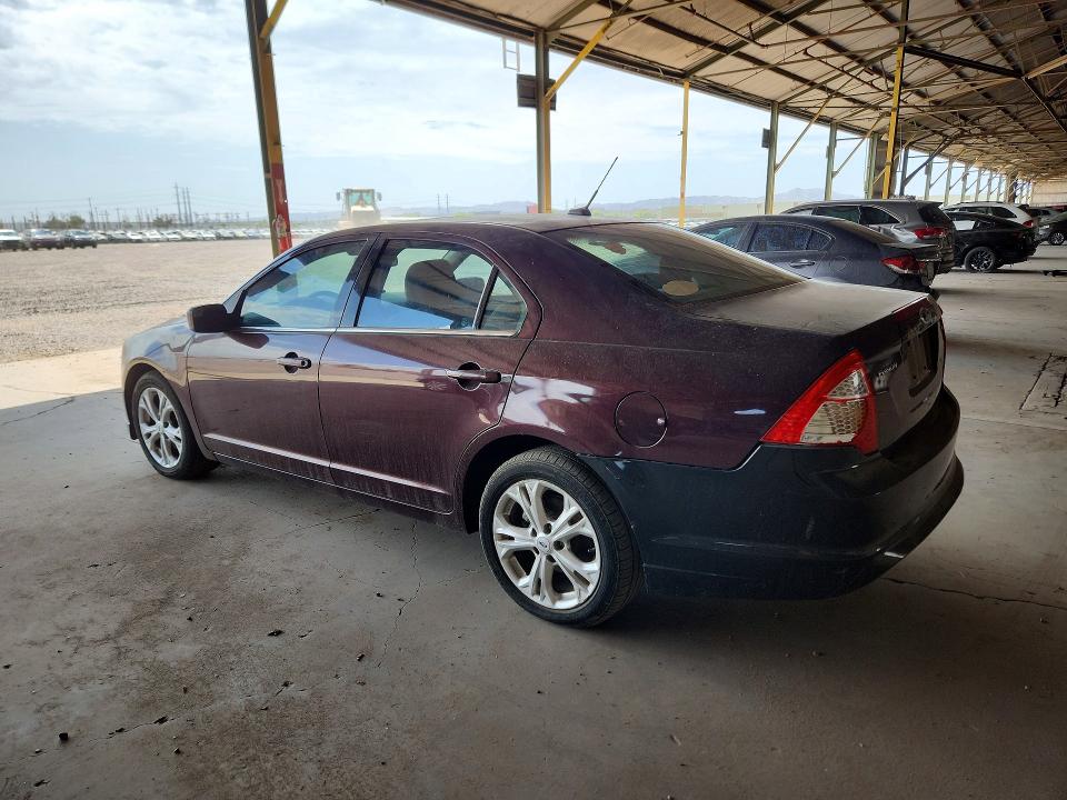 2012 Ford Fusion VIN 3FAHP0HA0CR449510 COPART salvage auction — MINOR DENT/SCRATCHES, Az - Cert Of Title-Restored Salvage (P), sold $475 on 2026-07-29 (photo 2)