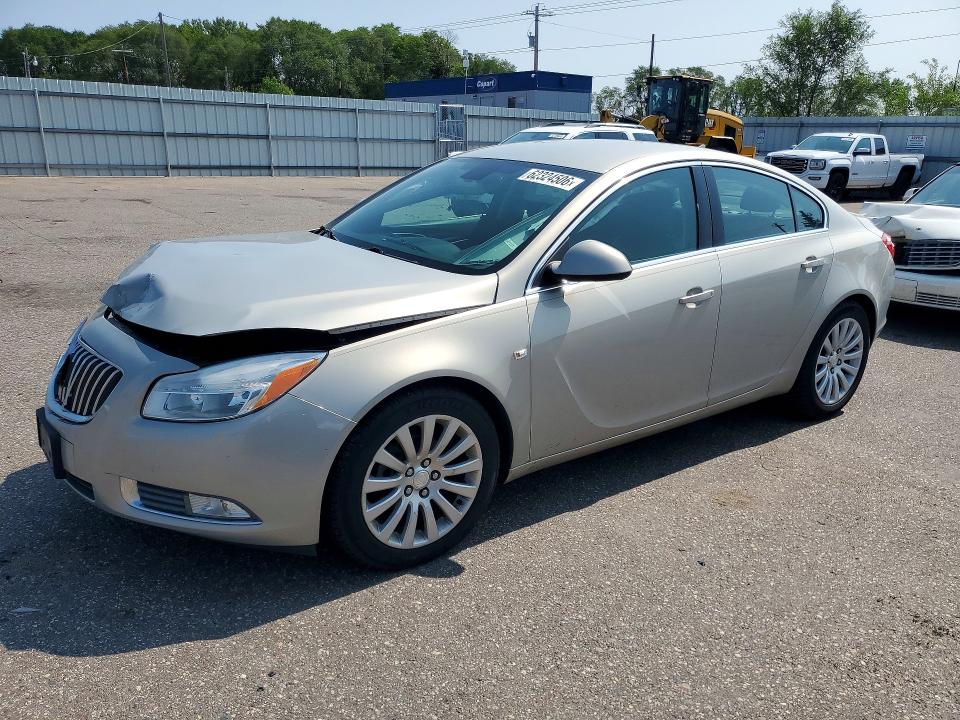 2011 Buick Regal VIN W04GN5EC9B1124422 COPART salvage auction — FRONT END, MN - CERTIFICATE OF TITLE, sold $1,230 on 2026-07-28 (photo 1)
