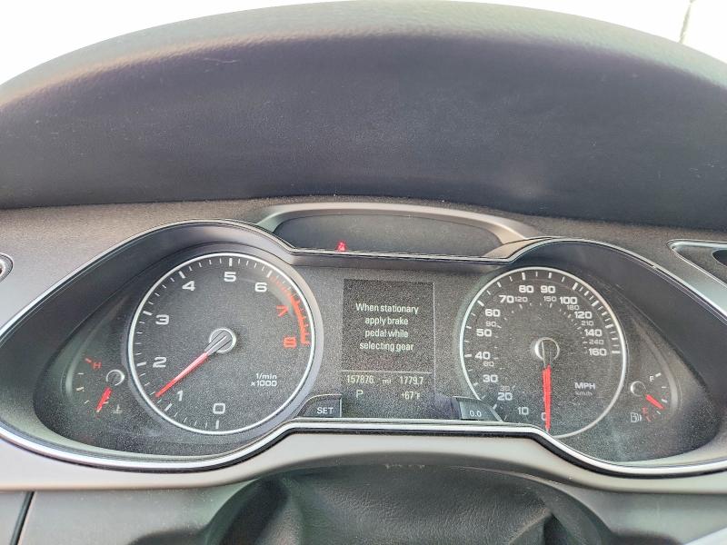 2014 Audi A4 VIN WAUFFAFL6EN014458 COPART salvage auction — FRONT END, Il - Certificate Of Title, sold $150 on 2026-07-24 (photo 9)