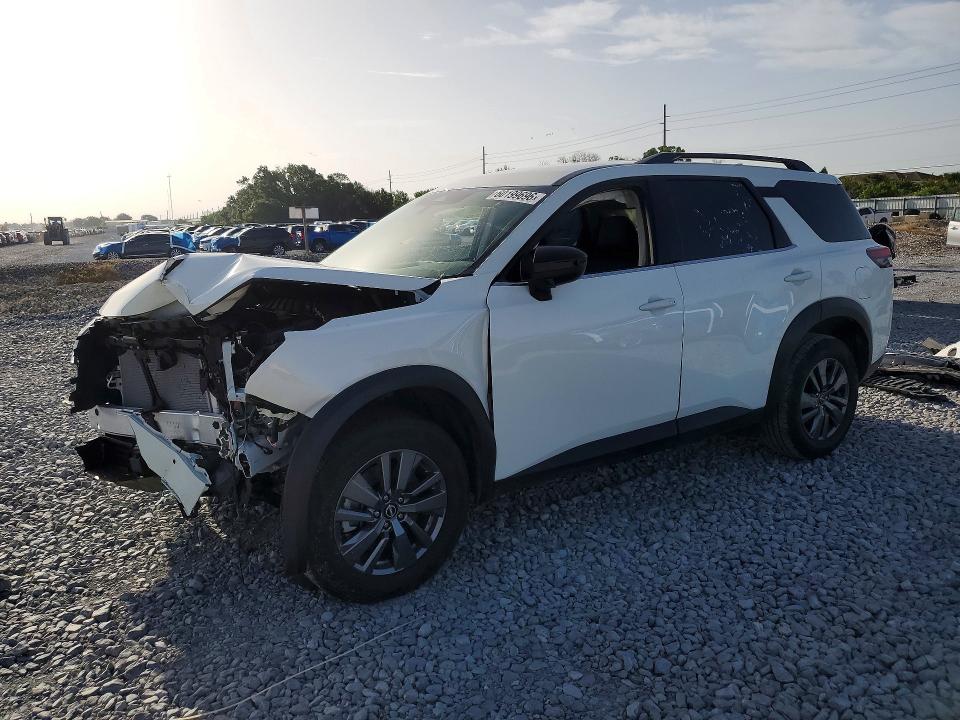 2026 Nissan Pathfinder VIN 5N1DR3BS6TC209863 COPART salvage auction — FRONT END, Fl - Certificate Of Destruction, sold $10,300 on 2026-07-24 (photo 1)