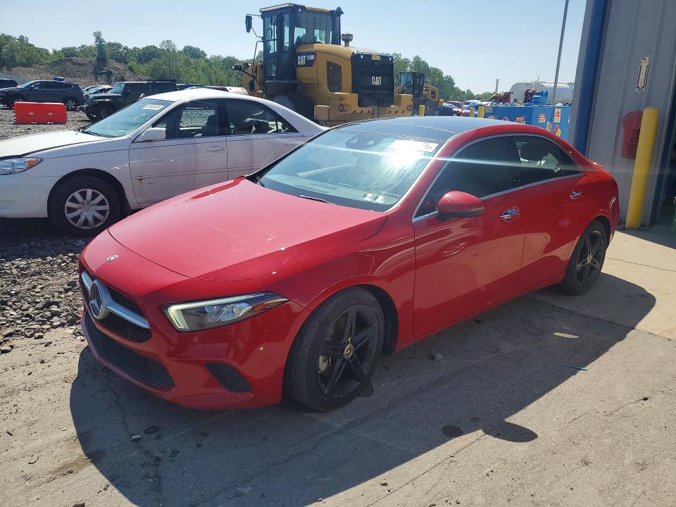 2019 Mercedes-benz A-klasse VIN WDD3G4FB2KW013654 COPART salvage auction — FRONT END, Pa - Certificate Of Salvage, sold $4,100 on 2026-08-05 (photo 1)