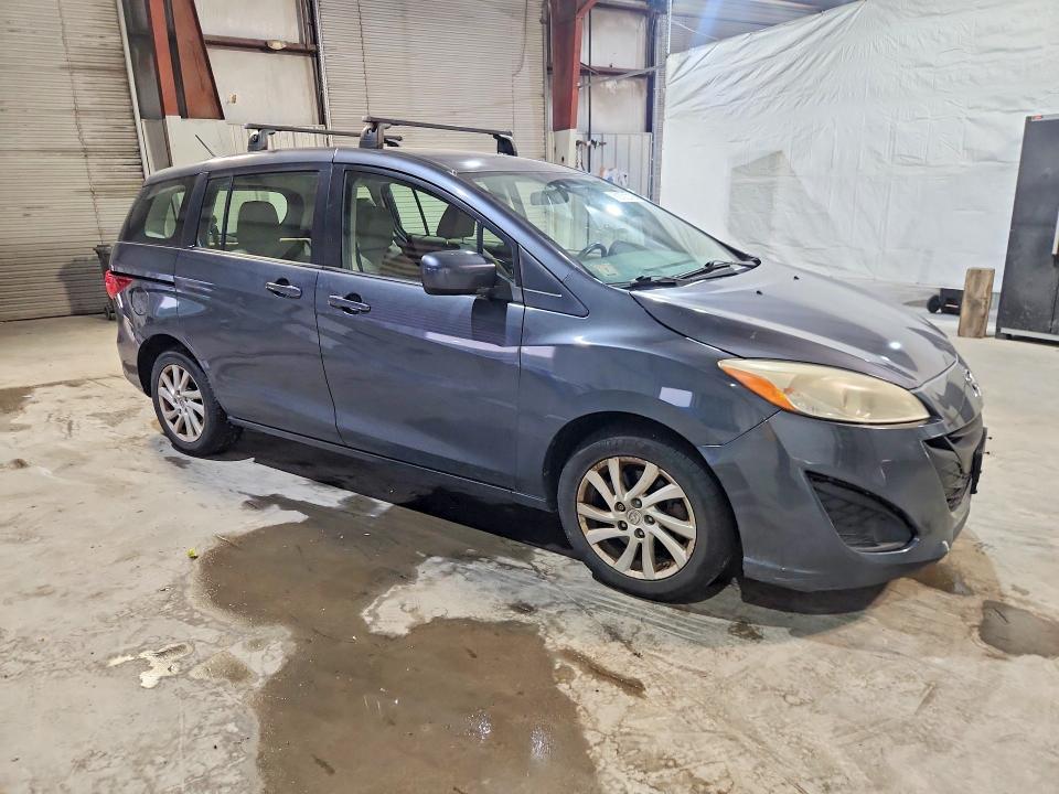 2012 Mazda 5 VIN JM1CW2BL2C0141848 COPART salvage auction — FRONT END, Ma - Cert Of Title-Reconstrctd Coll, sold $400 on 2026-07-22 (photo 4)