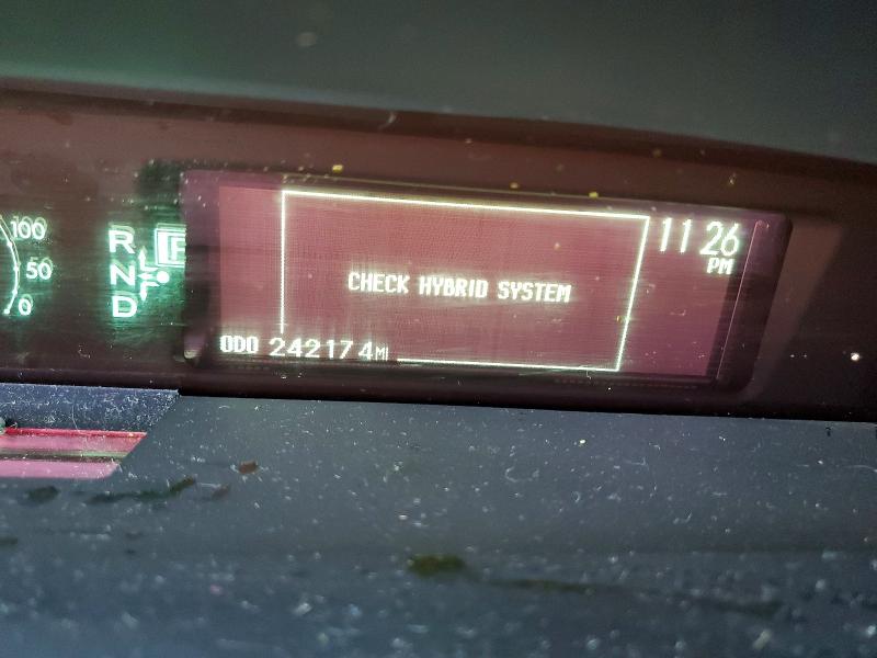 2010 Toyota Prius VIN JTDKN3DUXA0145833 COPART salvage auction — FRONT END, Ca - Salvage Certificate, sold $600 on 2026-07-24 (photo 9)
