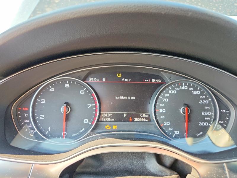 2012 Audi A6 VIN WAUHGCFCXCN097567 COPART salvage auction — MECHANICAL, On - Permit No Brand - Unfit, sold $500 on 2026-07-21 (photo 9)