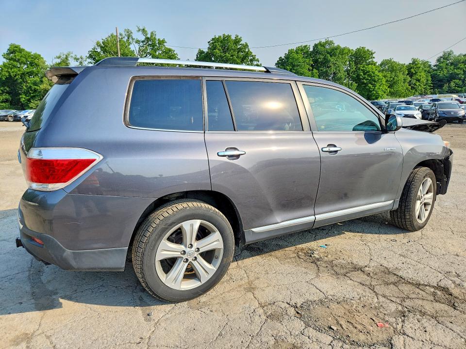 2012 Toyota Highlander VIN 5TDDK3EH4CS117187 COPART salvage auction — FRONT END, Ny - Mv-907A Salvage Certificate, sold $1,250 on 2026-07-28 (photo 3)