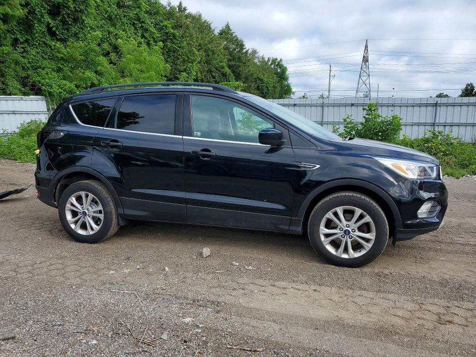 2018 Ford Escape VIN 1FMCU0GD6JUC53047 COPART salvage auction — REAR END, On - Permit No Brand - Unfit, sold $250 on 2026-07-23 (photo 4)