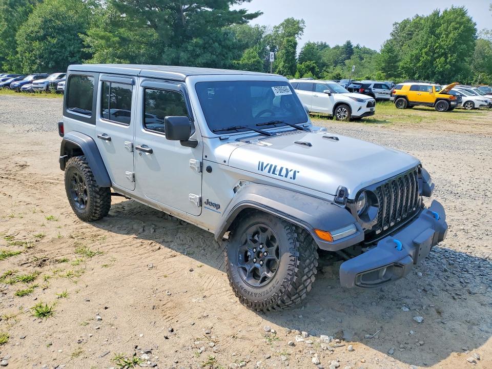 2023 Jeep Wrangler / VIN 1C4JJXN64PW652358 COPART salvage auction — FRONT END, Ri - Certificate Of Title, sold $17,400 on 2026-07-29 (photo 4)