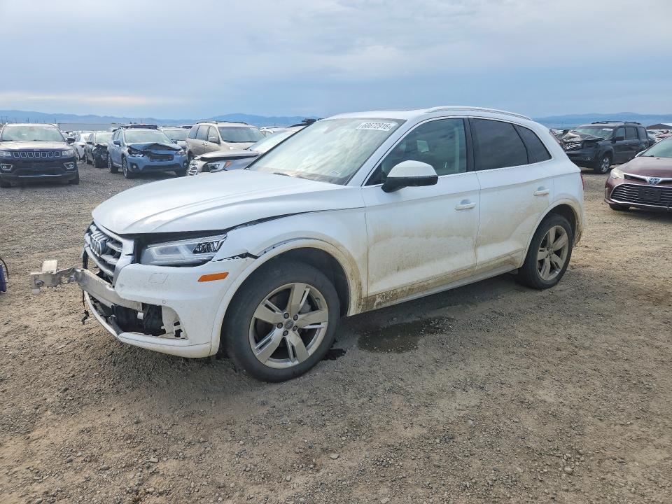 2018 Audi Q5 VIN WA1BNAFY7J2074612 COPART salvage auction — FRONT END, Mt - Certificate Of Title, sold $2,650 on 2026-07-28 (photo 1)