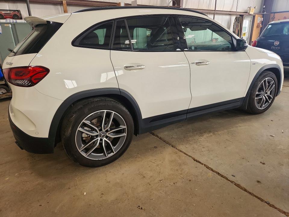 2022 Mercedes-benz Gla-klasse amg VIN W1N4N5BB1NJ409570 COPART salvage auction — FRONT END, Ab - Bos - Salvage, sold $15,300 on 2026-08-20 (photo 3)
