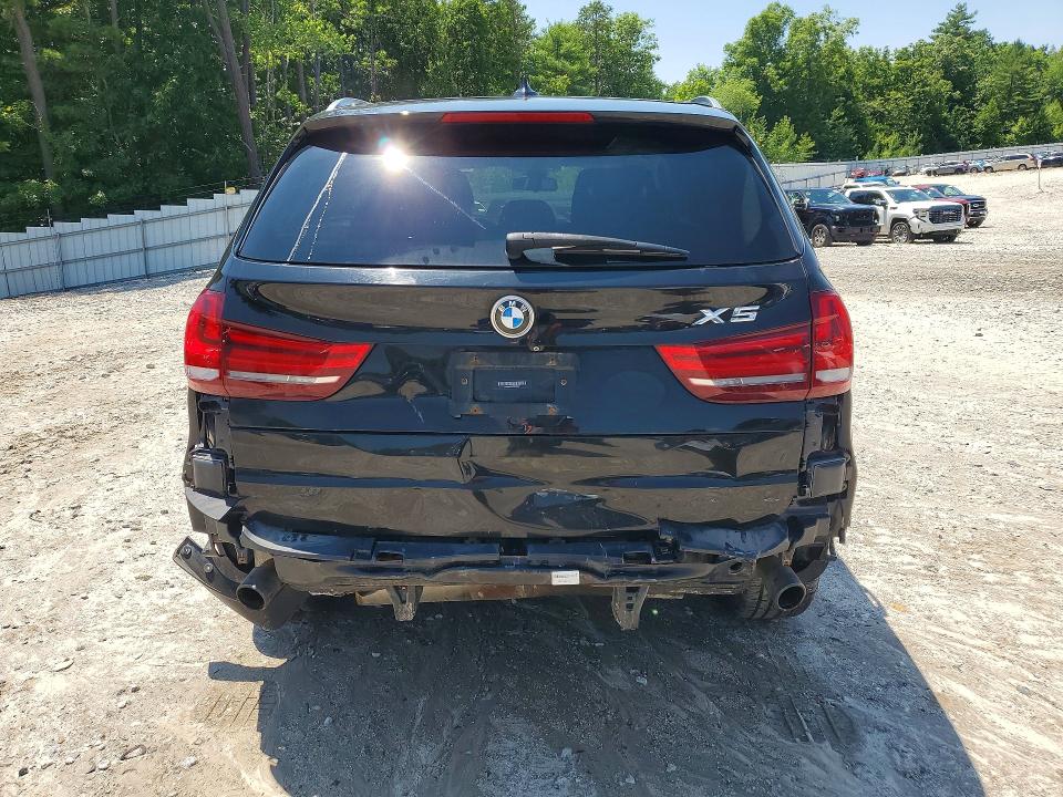 2015 BMW X5 VIN 5UXKR0C54F0P02951 COPART salvage auction — REAR END, Ma - Cert Of Title-Reconstrctd Coll, sold $450 on 2026-07-22 (photo 6)