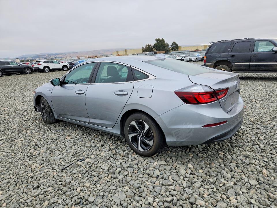 2022 Honda Insight VIN 19XZE4F5XNE004428 COPART salvage auction — REAR END, Ca - Salvage Certificate, sold $1,900 on 2026-07-30 (photo 2)