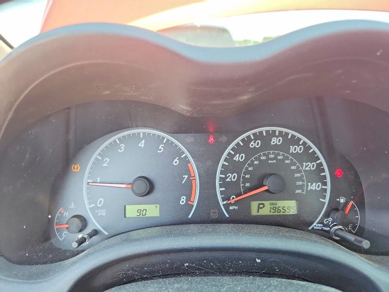 2012 Toyota Corolla VIN 5YFBU4EE1CP021345 COPART salvage auction — REAR END, Nc - Salvage Certificate Of Title, sold $425 on 2026-07-27 (photo 9)