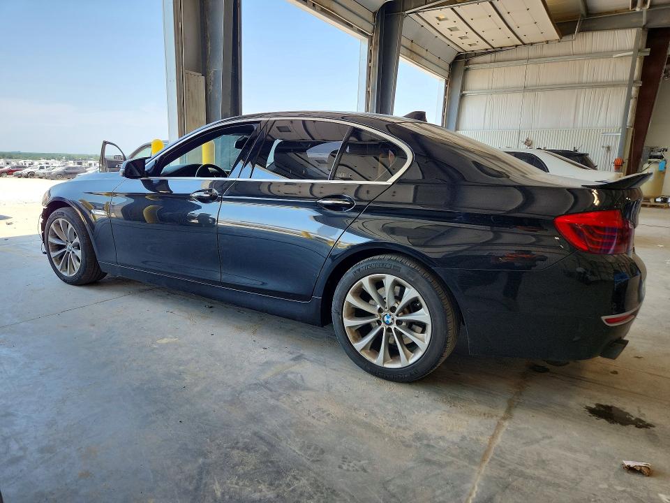 2014 BMW 5er VIN WBA5A7C58ED616237 COPART salvage auction — FRONT END, Salvage Title, sold $725 on 2026-07-28 (photo 2)
