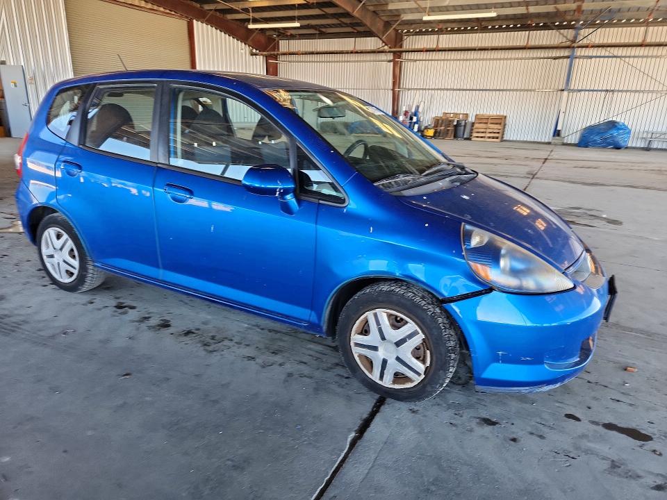 2008 Honda Fit VIN JHMGD38408S017634 COPART salvage auction — FRONT END, CA - DIS/DLR/EXP APP FOR DUP CLEAN, sold $600 on 2026-07-27 (photo 4)