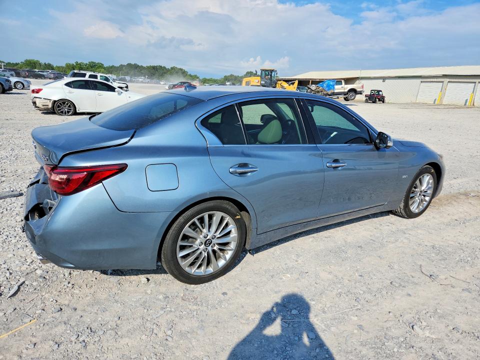2020 Infiniti Q50 VIN JN1EV7AP5LM207026 COPART salvage auction — REAR END, TN - SALVAGE CERTIFICATE, sold $4,600 on 2026-07-23 (photo 3)