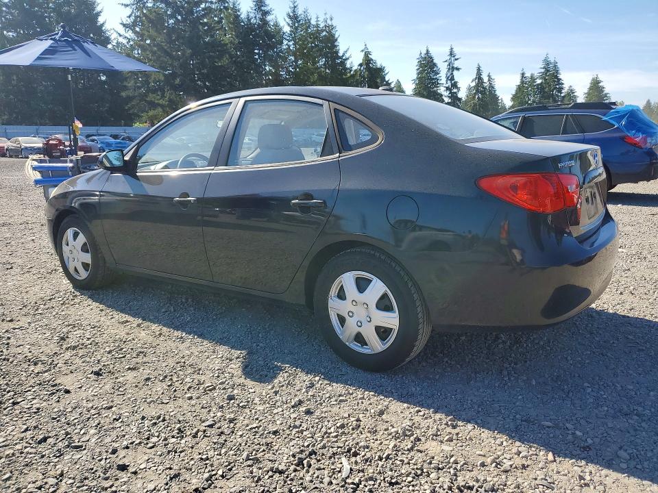 2008 Hyundai Elantra VIN KMHDU46DX8U545274 COPART salvage auction — VANDALISM, WA - BILL OF SALE, sold $725 on 2026-07-10 (photo 2)