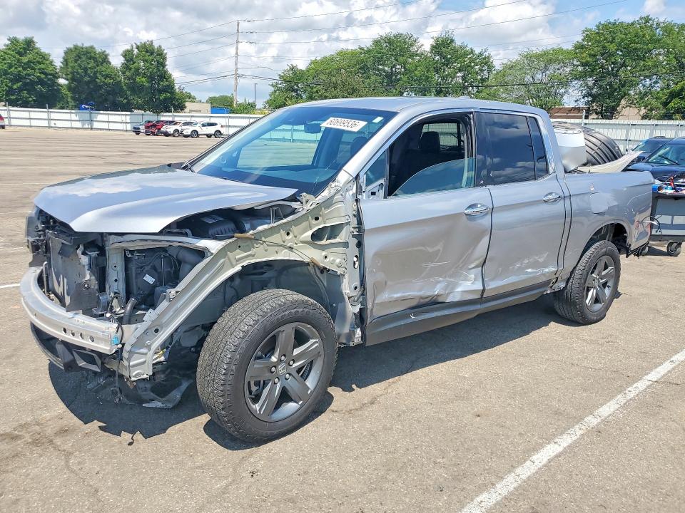 2023 Honda Ridgeline VIN 5FPYK3F76PB048141 — COPART salvage auction photo